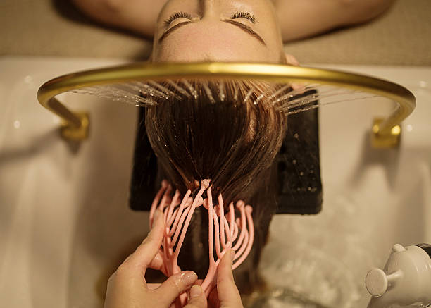 A relaxing treatment for the head and hair.